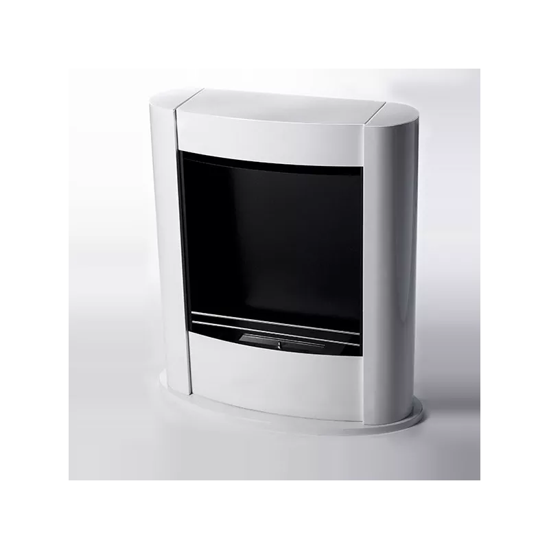 Estufa de pie de etanol Pablo de 3 kW Color Blanco