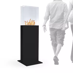 Chimenea de etanol Tower, 45 x 45 x 135 cm
