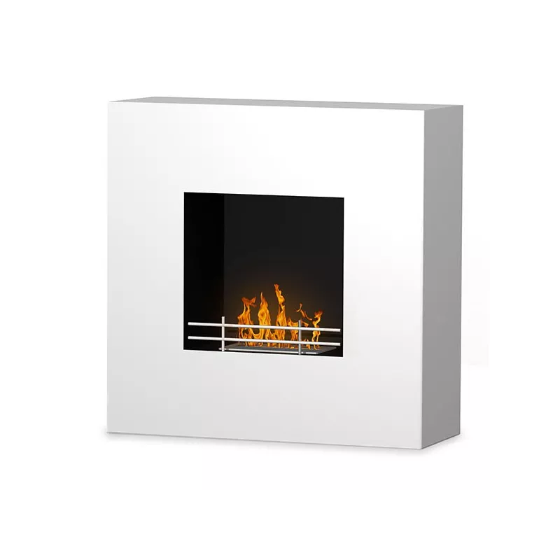 Gran chimenea de etanol Elite Color Blanco