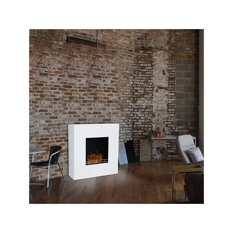 Gran chimenea de etanol Elite Color Blanco