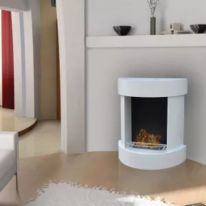 chimenea de etanol de terciopelo