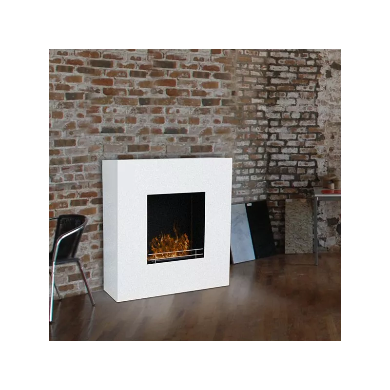 Gran chimenea de etanol Elite Color Blanco