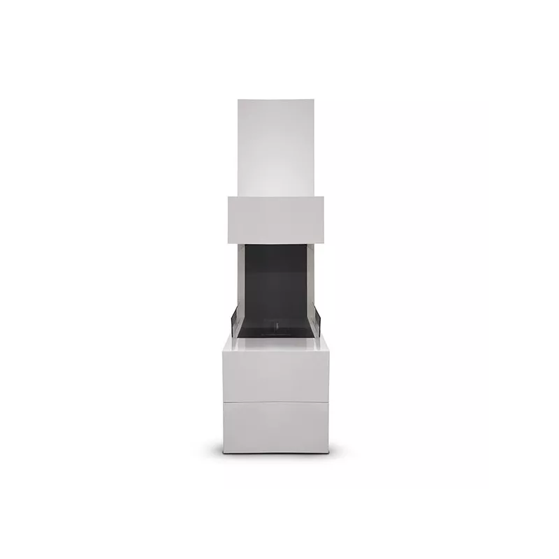 Gran chimenea Montecarle 8.000 vatios : Wikao Color Blanco