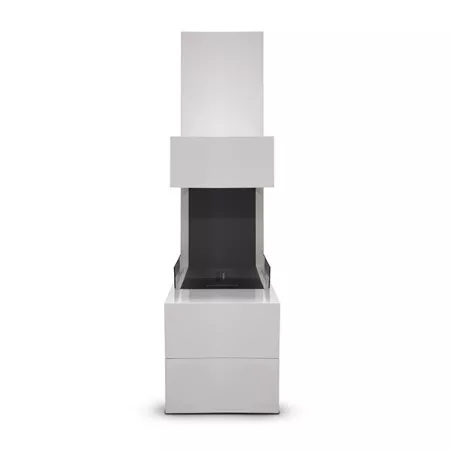 Gran chimenea Montecarle 8.000 vatios : Wikao Color Blanco