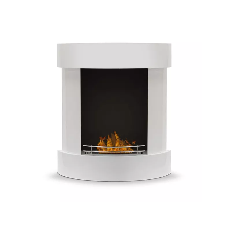 Velvet Chimenea orgánica de imitación tradicional : Wikao Color Blanco