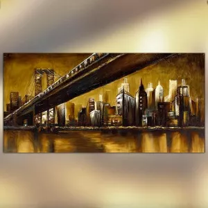 Pintura Brooklyn 152 x 76 cm