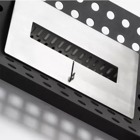 Chimenea de pie o insertable Ada XL: Wikao Color Negro