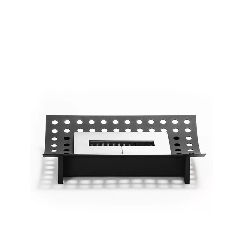 Chimenea de pie o insertable Ada XL: Wikao Color Negro