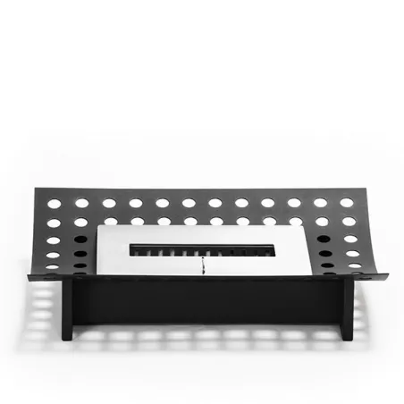 Chimenea de pie o insertable Ada XL: Wikao Color Negro