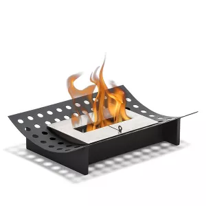 Chimenea de mesa Ada XL negra