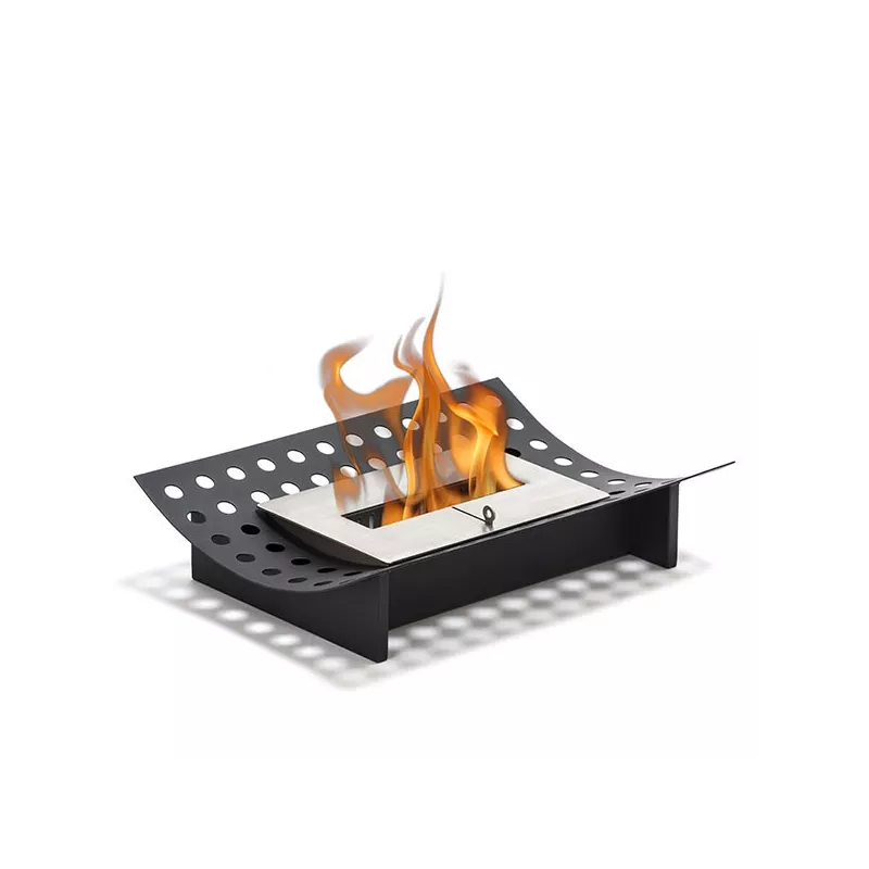 Chimenea de mesa Ada XL negra