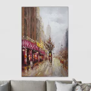 Pintura contemporánea Nueva York 180 x 120