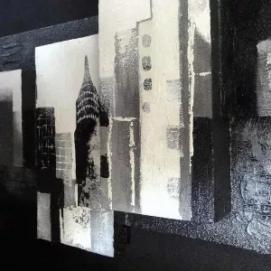 Cuadro 3D Nueva York 160 x 50 cm