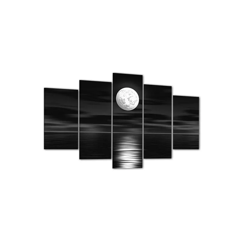 Polyptique night, pintura lunar