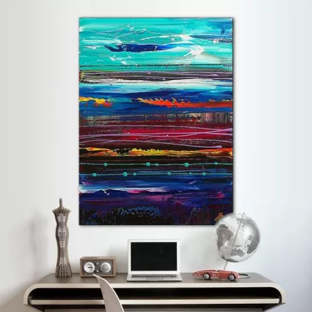 Tablero de color escalonado, 60x90 cm