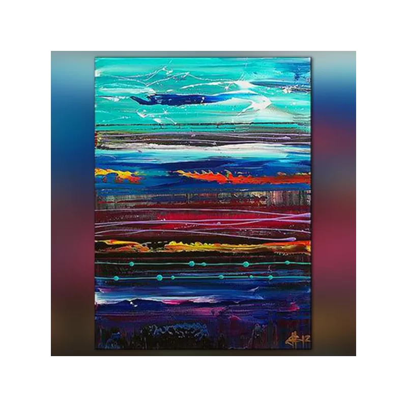 Tablero de color escalonado, 60x90 cm