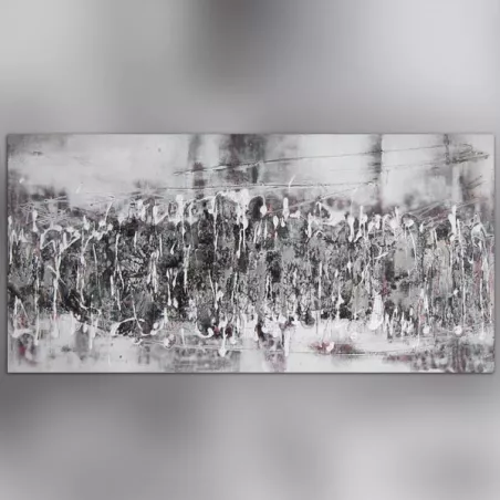 Pintura gris contemporánea