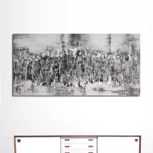 Pintura gris contemporánea