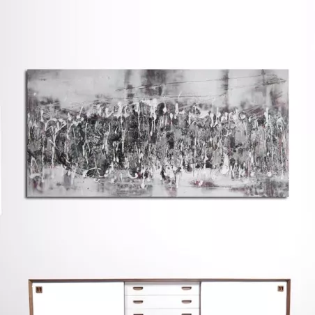 Pintura gris contemporánea