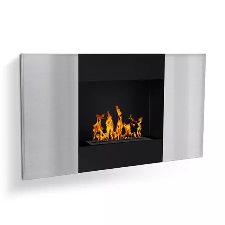 Chimenea de etanol Verinox : Wikao hogar y diseño Color Acero inoxidable cepillado