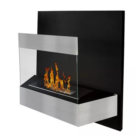 Kaleos Chimenea de etanol : Wikao hogar y diseño Color Acero inoxidable cepillado