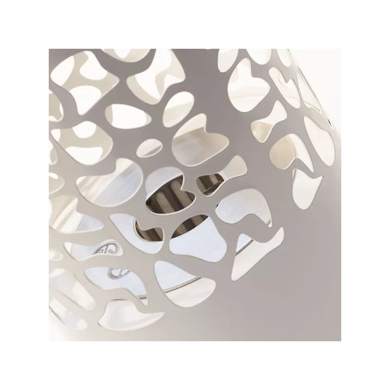 AcapulcoBiochimenea de sobremesa , estufa de etanol redonda Color Blanco