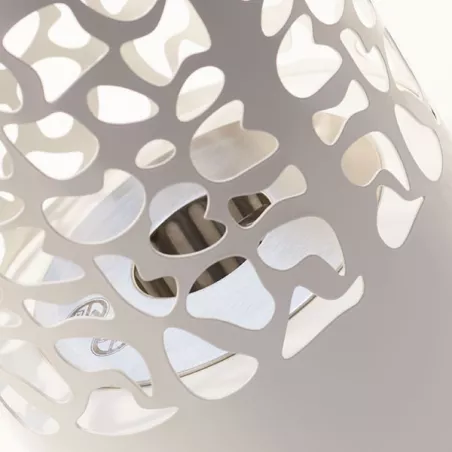 AcapulcoBiochimenea de sobremesa , estufa de etanol redonda Color Blanco