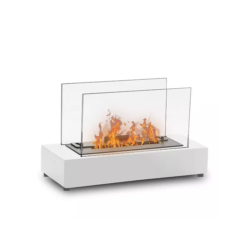 KobeMini chimenea de etanol , 40 x 20 x 25 cm Color Blanco