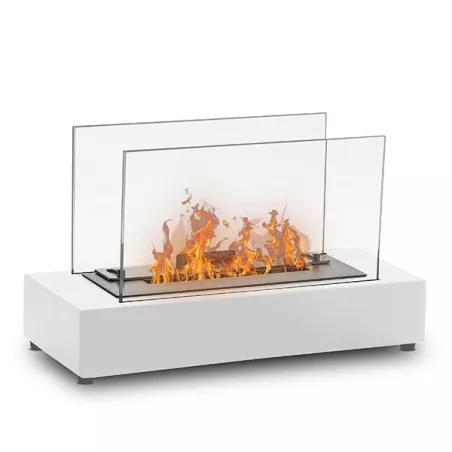 KobeMini chimenea de etanol , 40 x 20 x 25 cm Color Blanco