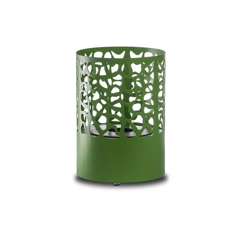 AcapulcoBiochimenea de sobremesa , estufa de etanol redonda Color Verde