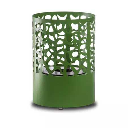 AcapulcoBiochimenea de sobremesa , estufa de etanol redonda Color Verde