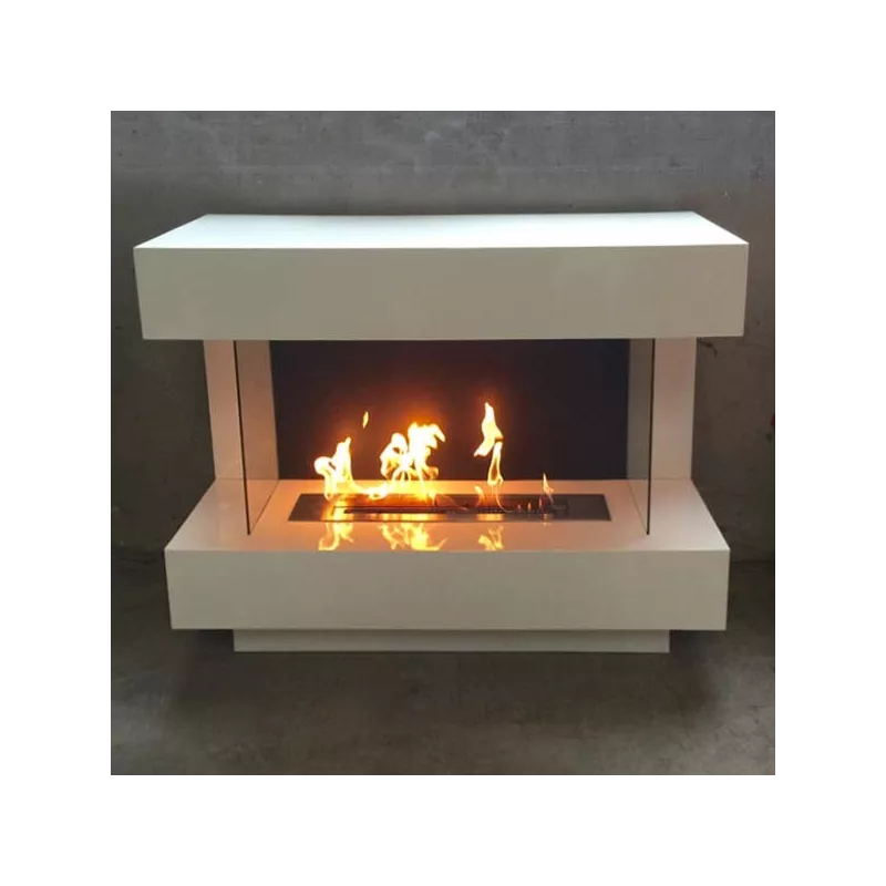 Gran chimenea independiente Prestige Color Blanco