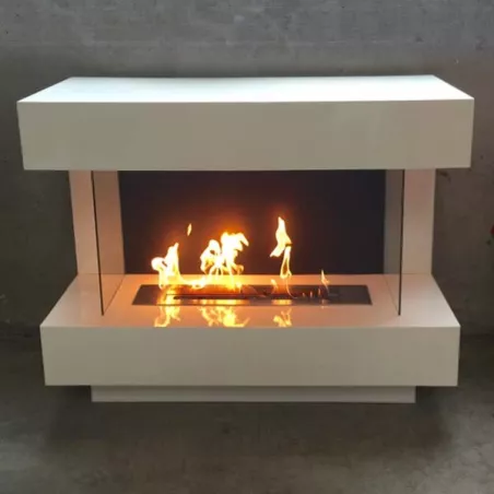 Gran chimenea independiente Prestige Color Blanco