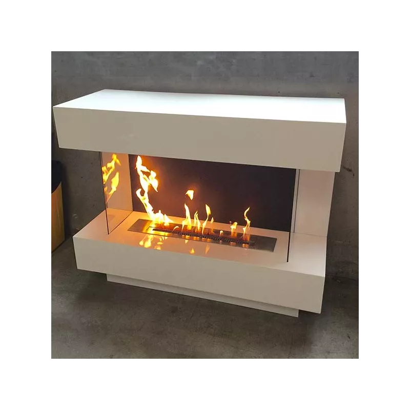 Gran chimenea independiente Prestige Color Blanco