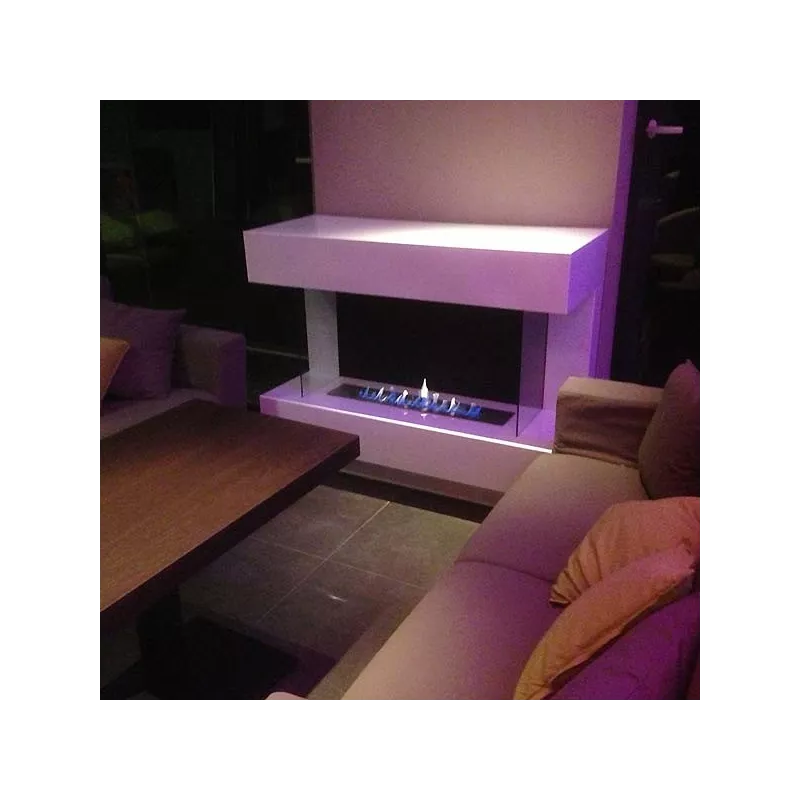 Gran chimenea independiente Prestige Color Blanco