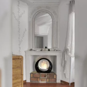 Chimenea de etanol Manhattan negra
