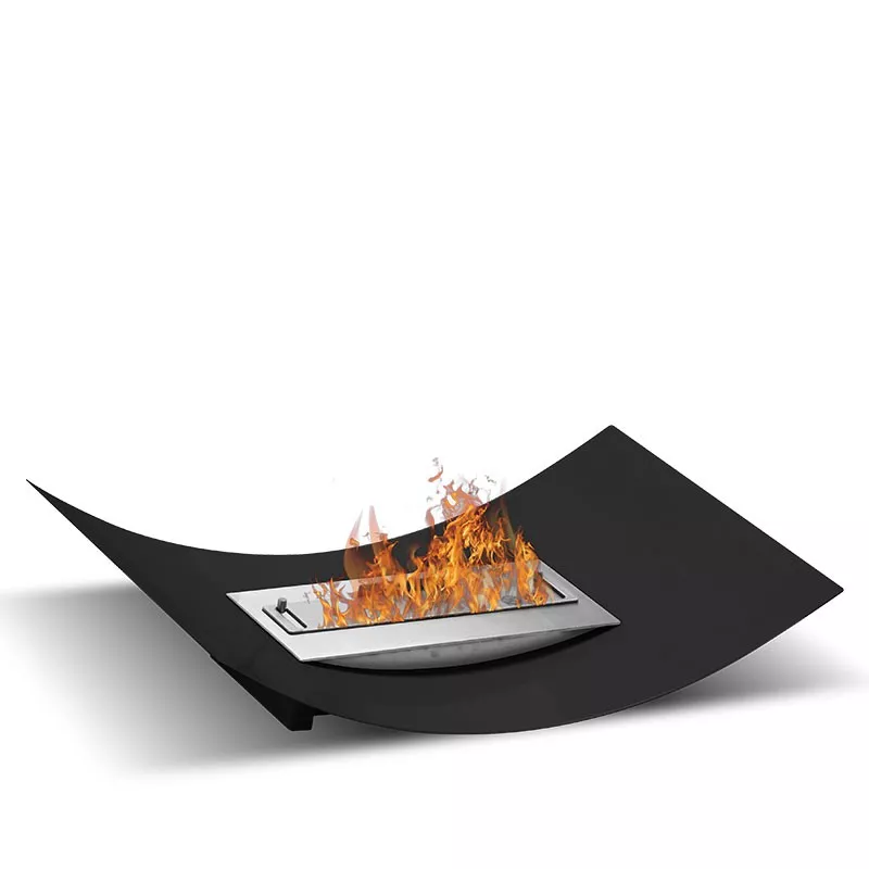 Chimenea de etanol Oria barata Color Negro