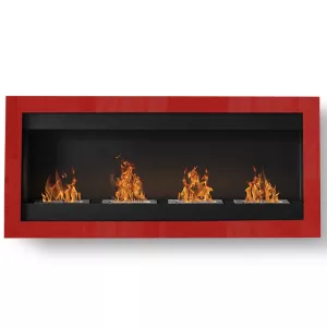 Chimenea de etanol Sevenfire acero inoxidable 4 quemadores