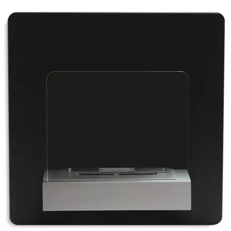 Estufa de etanol mural Fluence de 3 kW Color Negro
