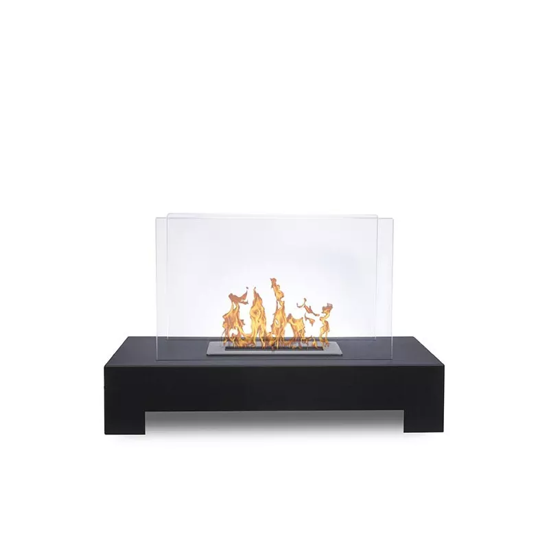 Chimenea de etanol independiente Durban Color Negro