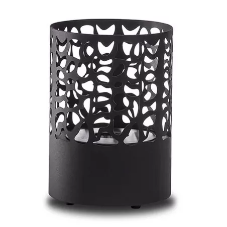AcapulcoBiochimenea de sobremesa , estufa de etanol redonda Color Negro