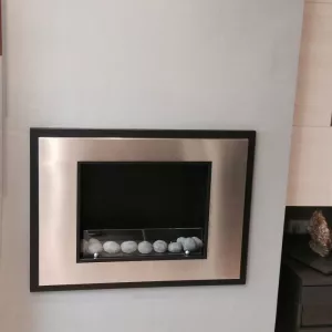 Chimenea de bioetanol InSignal, 80 x 18 x 59 cm