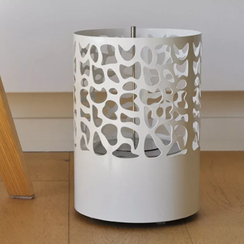 AcapulcoBiochimenea de sobremesa , estufa de etanol redonda Color Blanco