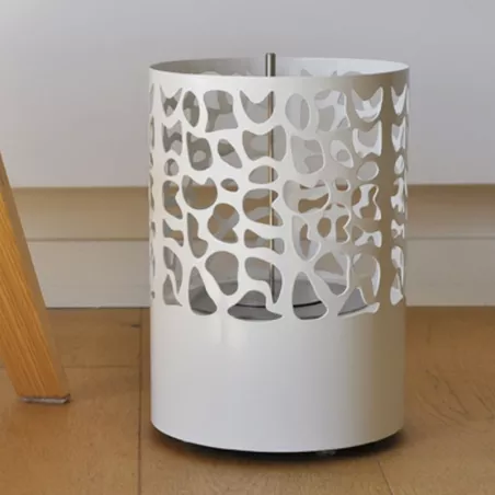 AcapulcoBiochimenea de sobremesa , estufa de etanol redonda Color Blanco