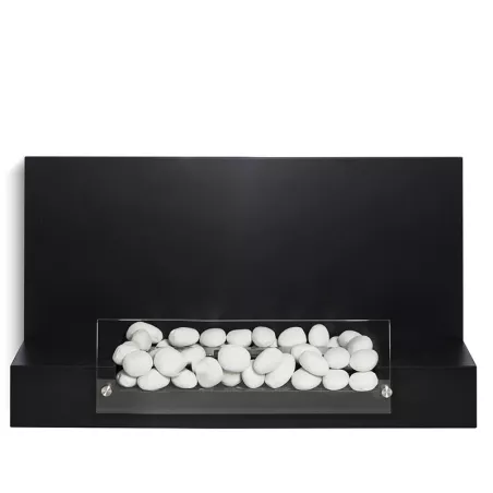 Híbrido pared/suelo, etanol 4kW Color Negro