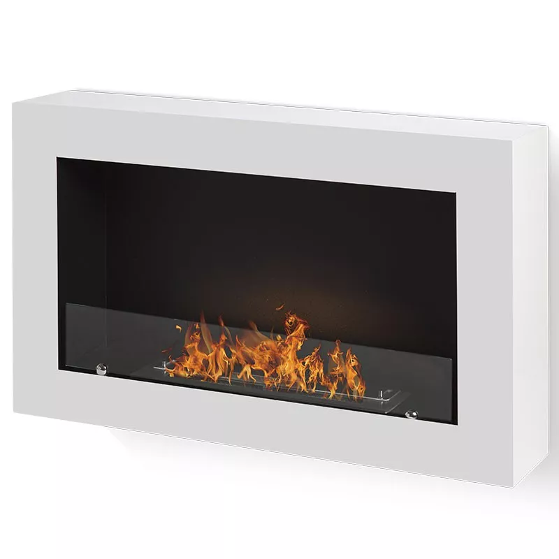 Chimenea mural Sarana Color Blanco