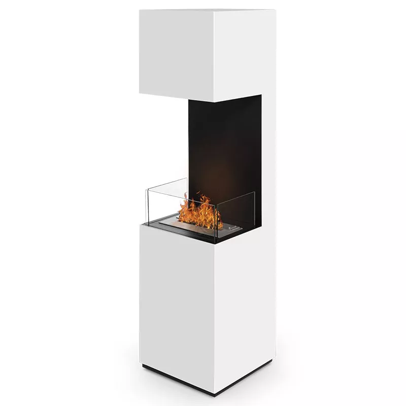 Chimenea de etanol independiente Libao Color Blanco