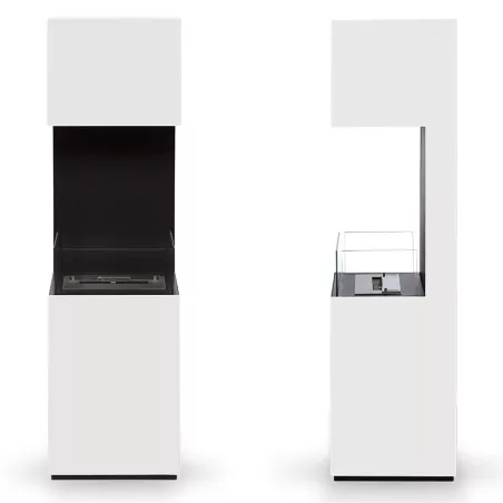 Chimenea de etanol independiente Libao Color Blanco