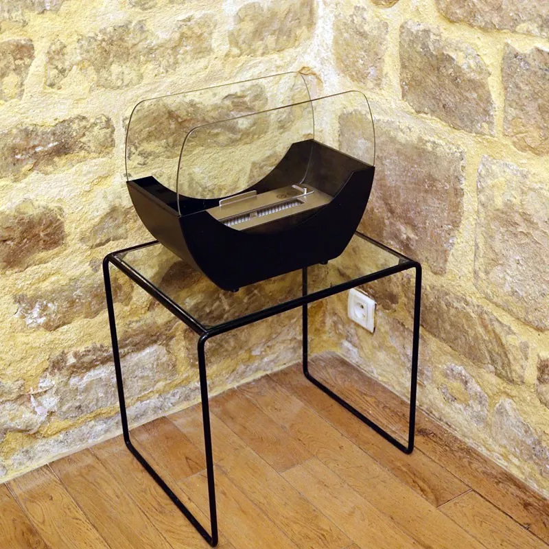 Chimenea de mesa de etanol Chloé Color Blanco