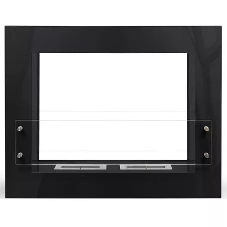 Boston Chimenea de etanol de pie Color Negro Quemador 1.5L/2,7kW